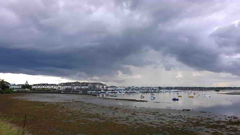 A view of Malahide Village